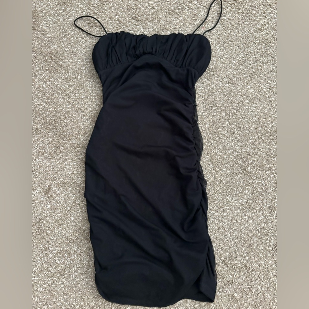 Princess polly black mini dress